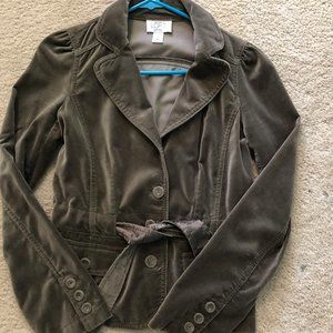 Ann Taylor Loft Velvet Jacket